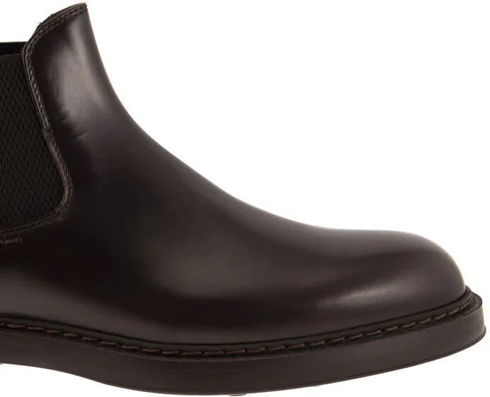 Doucal's Chelsea Leather Ankle Boot - Image 6