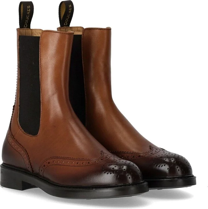 Doucal's Deco' Brown Chelsea Boot - Image 2