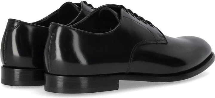 Doucal's Derby Horse Black Lace Up - Image 4