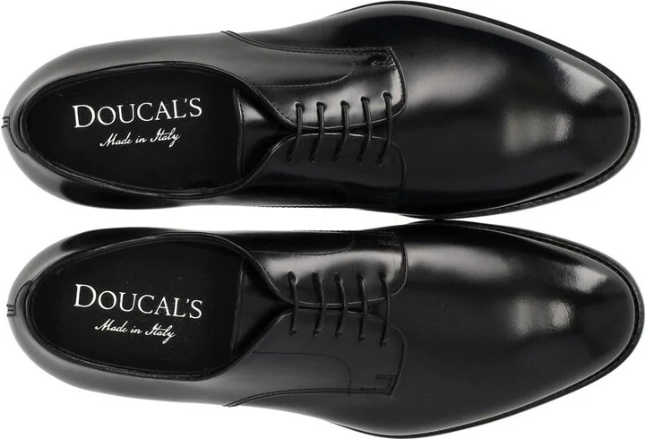 Doucal's Derby Horse Black Lace Up - Image 5
