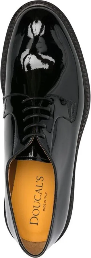 Doucal'S Derby Lace Up Skin Shoes - Image 2