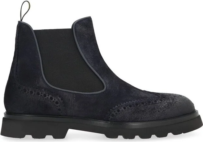 Doucal's Distressed Chelsea Boots