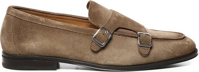 Doucal's Double Buckle Monk Shoes