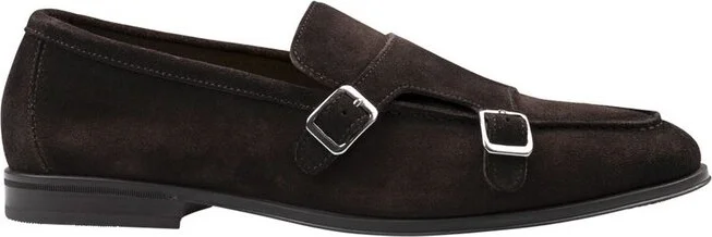 Doucal's Double Buckle Monk Shoes