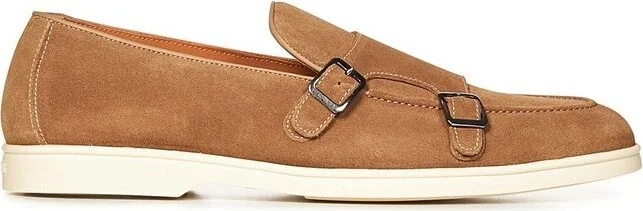 Doucal's Double-Buckle Slip-On Loafers