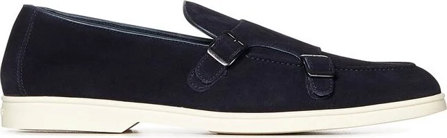 Doucal's Double-Buckle Slip-On Loafers