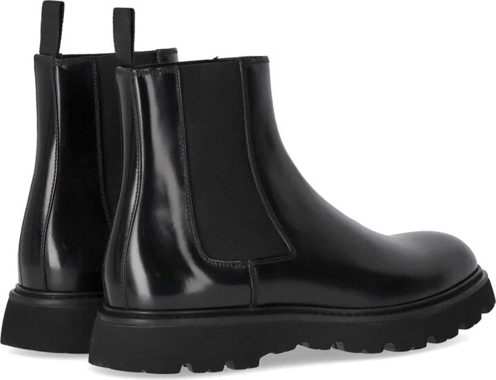 Doucal's Horse Black Chelsea Boot - Image 4