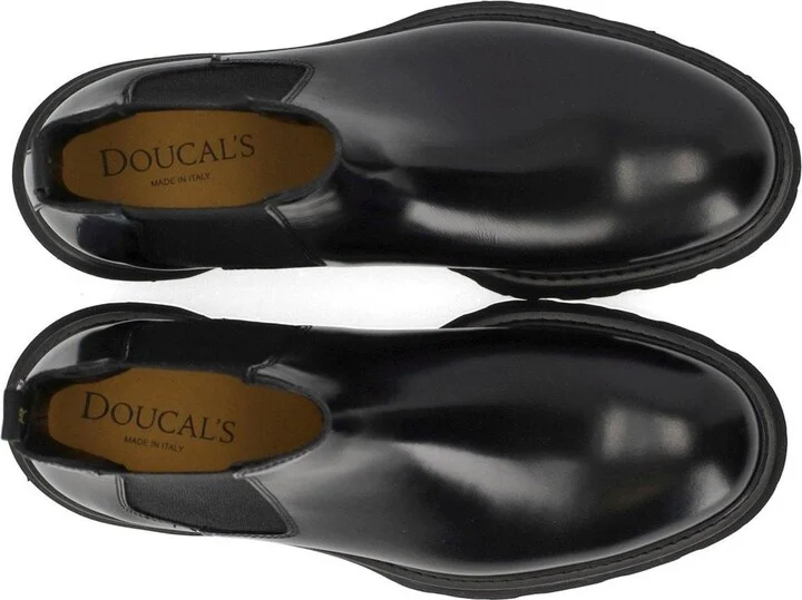 Doucal's Horse Black Chelsea Boot - Image 5