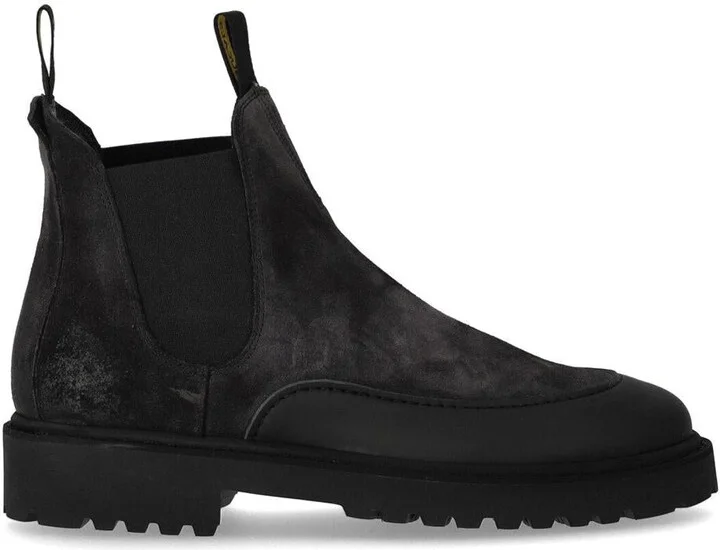 Doucal's Hummel Anthracite Grey Chelsea Boot