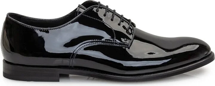 Doucal's Laced In Patent Leather