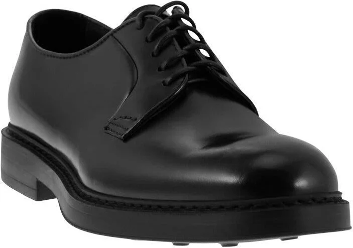 Doucal's Leather Derby Lace-Up - Image 2