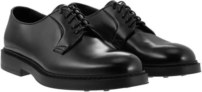 Doucal's Leather Derby Lace-Up - Image 4