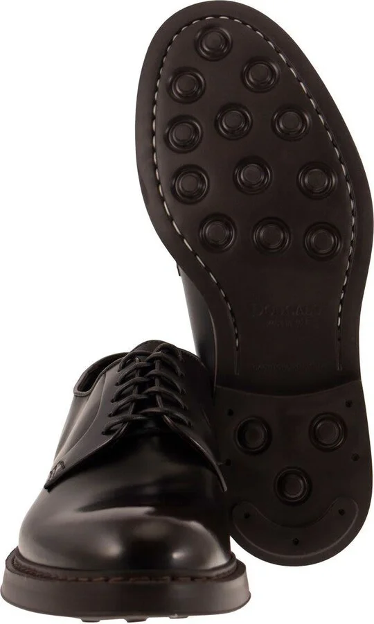 Doucal's Leather Derby Lace-Up - Image 5
