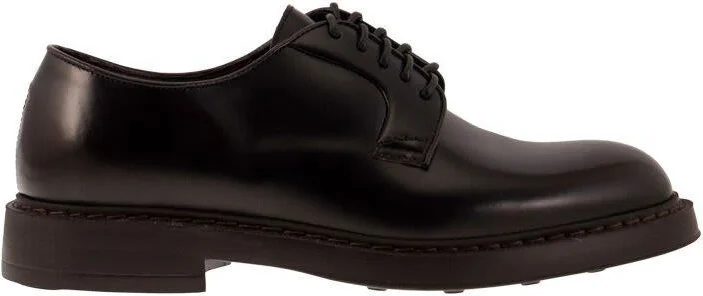 Doucal's Leather Derby Lace-Up