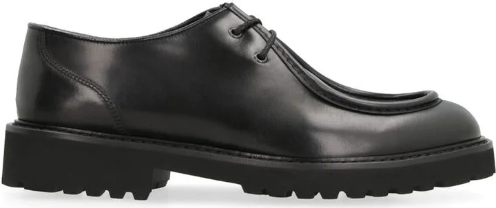 Doucal's Leather Lace-Up Shoes