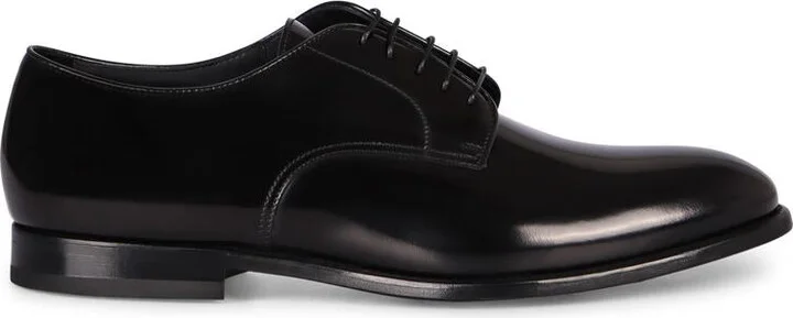 Doucal's Leather Lace-Up Shoes