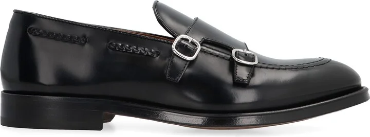 Doucal's Leather Monk-Strap Shoes - Image 2