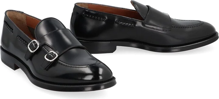 Doucal's Leather Monk-Strap Shoes - Image 3