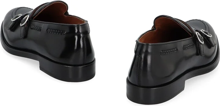 Doucal's Leather Monk-Strap Shoes - Image 4