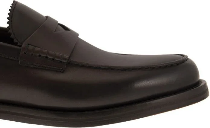 Doucal's Leather Penny Loafer - Image 6