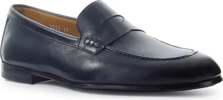 Doucal's Ocean Blue Loafer - Image 2