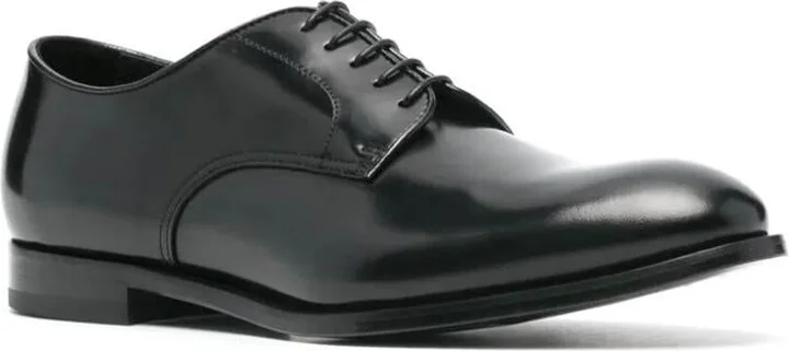 Doucal'S Patent Leather Derby Shoes - Image 3