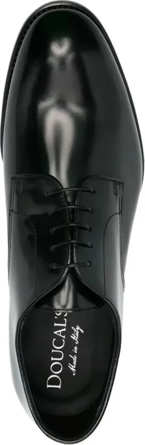 Doucal'S Patent Leather Derby Shoes - Image 4