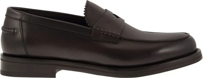 Doucal's Penny Slip-On Loafers