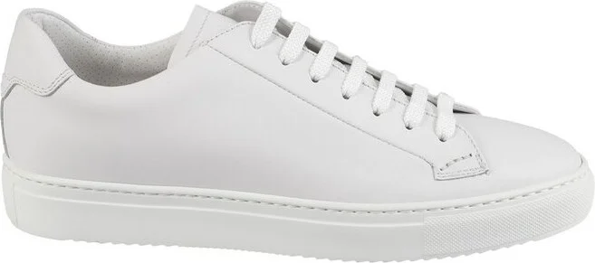 Doucal's Round Toe Lace-Up Sneakers