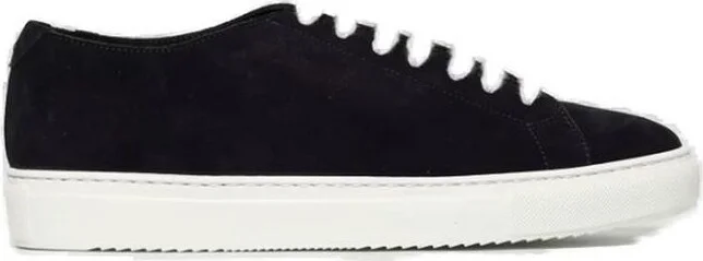 Doucal's Round Toe Lace-Up Sneakers