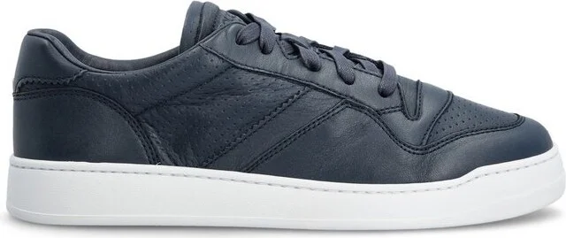 Doucal's Round-Toe Lace-Up Sneakers