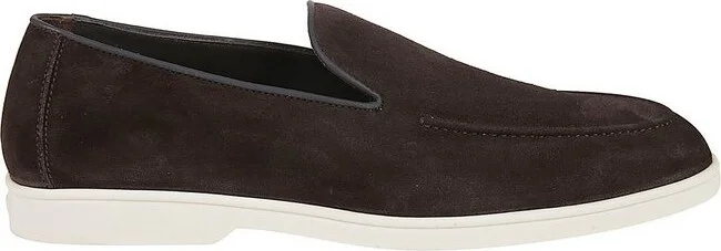 Doucal's Round Toe Loafers