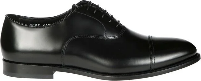 Doucal's Round Toe Oxford Shoes