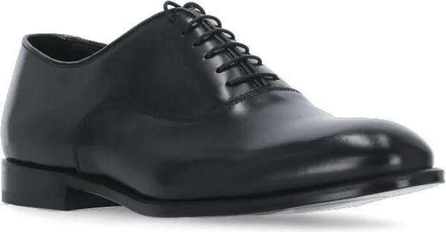 Doucal's Round Toe Oxford Shoes