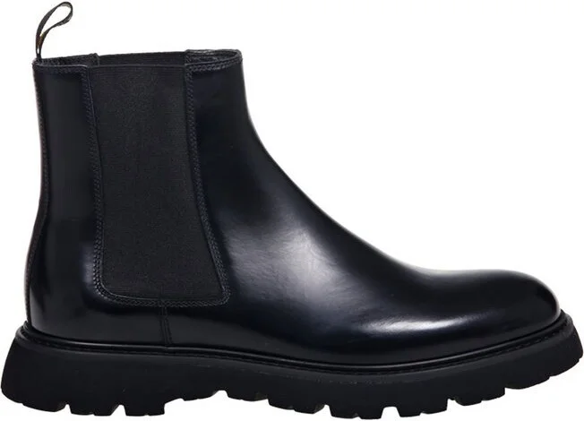 Doucal's Round-Toe Slip-On Chelsea Boots