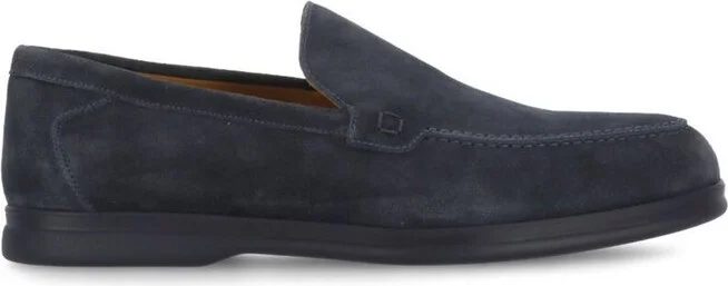 Doucal's Round-Toe Slip-On Loafers