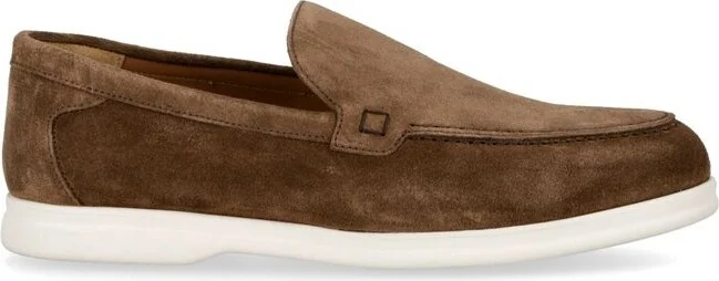Doucal's Round-Toe Slip-On Loafers