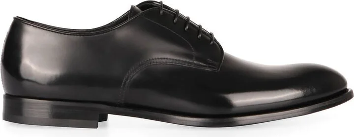 Doucal's Smooth Leather Lace-Up Shoes - Image 2