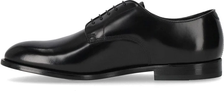 Doucal's Smooth Leather Lace-Up Shoes - Image 3
