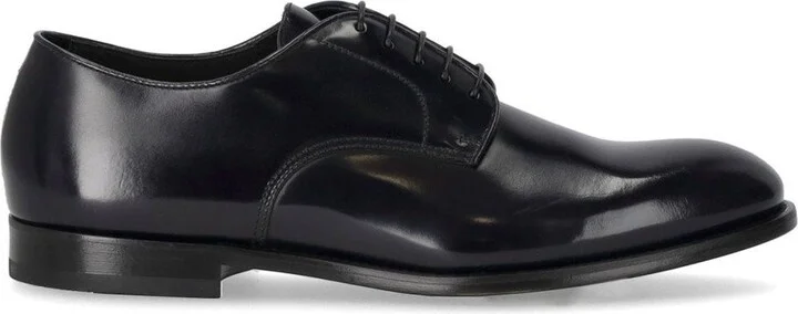 Doucal's Smooth Leather Lace-Up Shoes