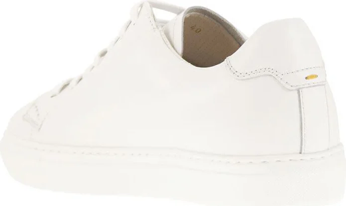 Doucal's Smooth Leather Trainers - Image 3