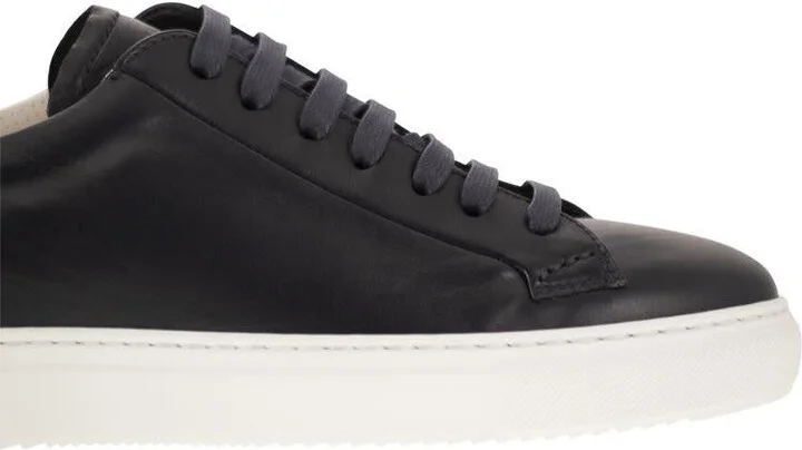 Doucal's Smooth Leather Trainers - Image 6
