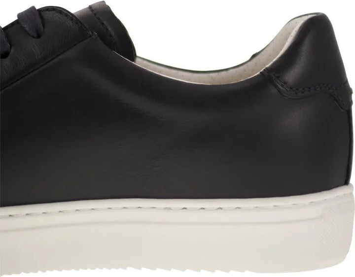 Doucal's Smooth Leather Trainers - Image 7