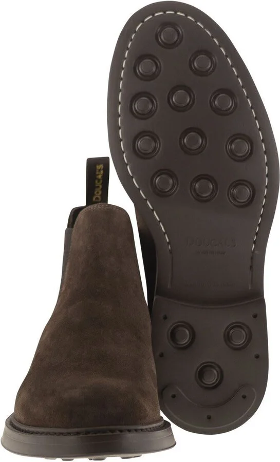 Doucal's Suede Chelsea Boot - Image 5