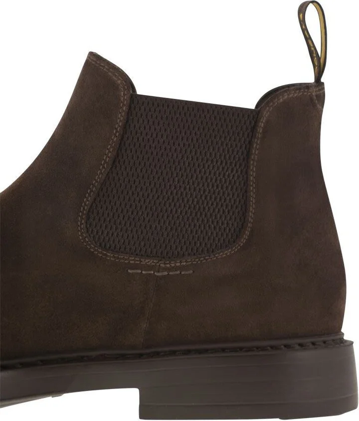 Doucal's Suede Chelsea Boot - Image 7