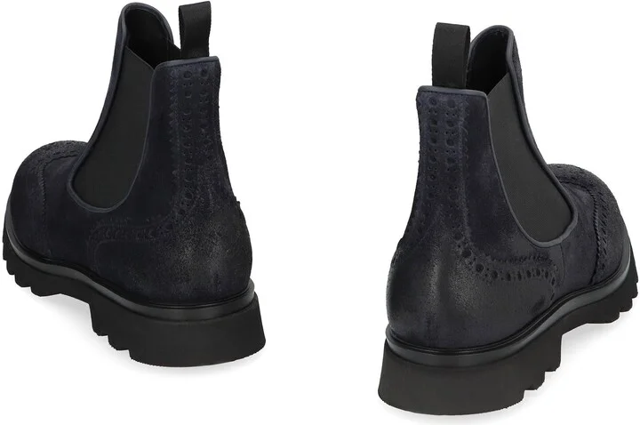 Doucal's Suede Chelsea Boots - Image 4