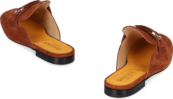 Doucal's Suede Mules - Image 4
