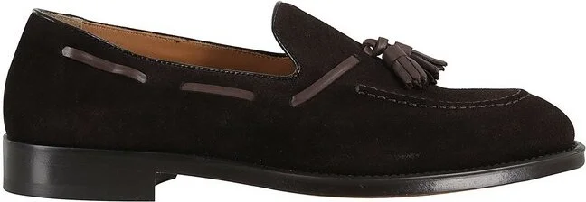 Doucal's Tassel Detail Slip-On Loafers