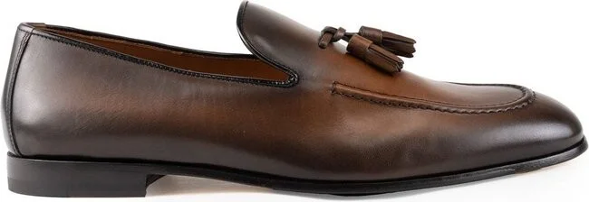 Doucal's Tassel Detailed Slip-On Loafers