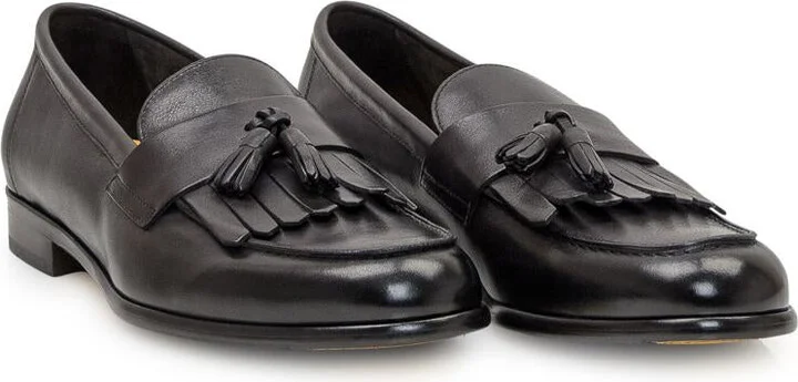 Doucal's Tassel Triumph Leather Loafer - Image 2